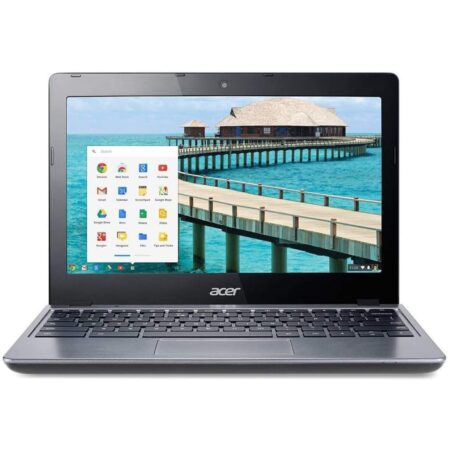 Acer | C740 | 128GB Storage | 4GB RAM | Windows 10 / 11.6″ Display | Play Store Supported | Android Apps Supported | Chromebook - FREE LAPTOP BAG