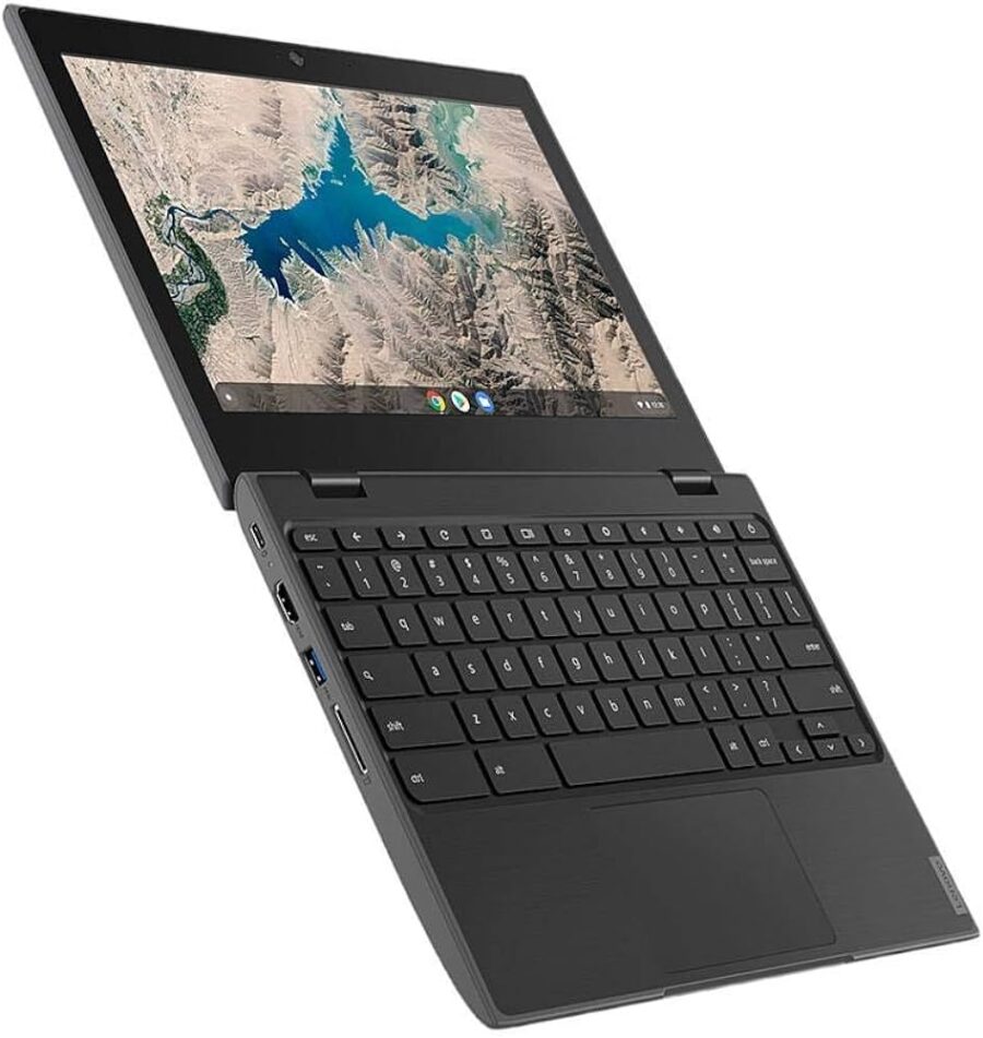 Lenovo | ChromeBook 100E | Intel Dual-Core N3350 | 4GB DDR4 RAM | 32GB Storage | 11.6″ Display | Webcam | Playstore Supported | 8 Hours Battery | ChromeBook, Play Store - Image 3