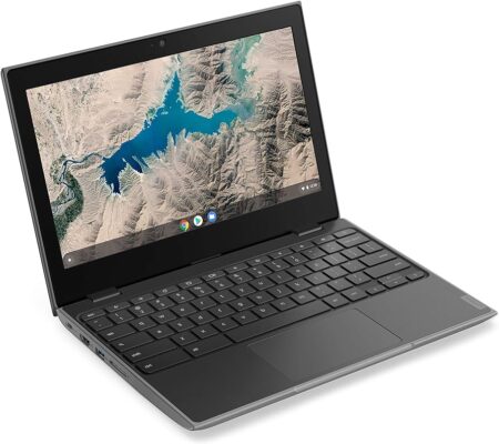 Lenovo | ChromeBook 100E | Intel Dual-Core N3350 | 4GB DDR4 RAM | 32GB Storage | 11.6″ Display | Webcam | Playstore Supported | 8 Hours Battery | ChromeBook, Play Store