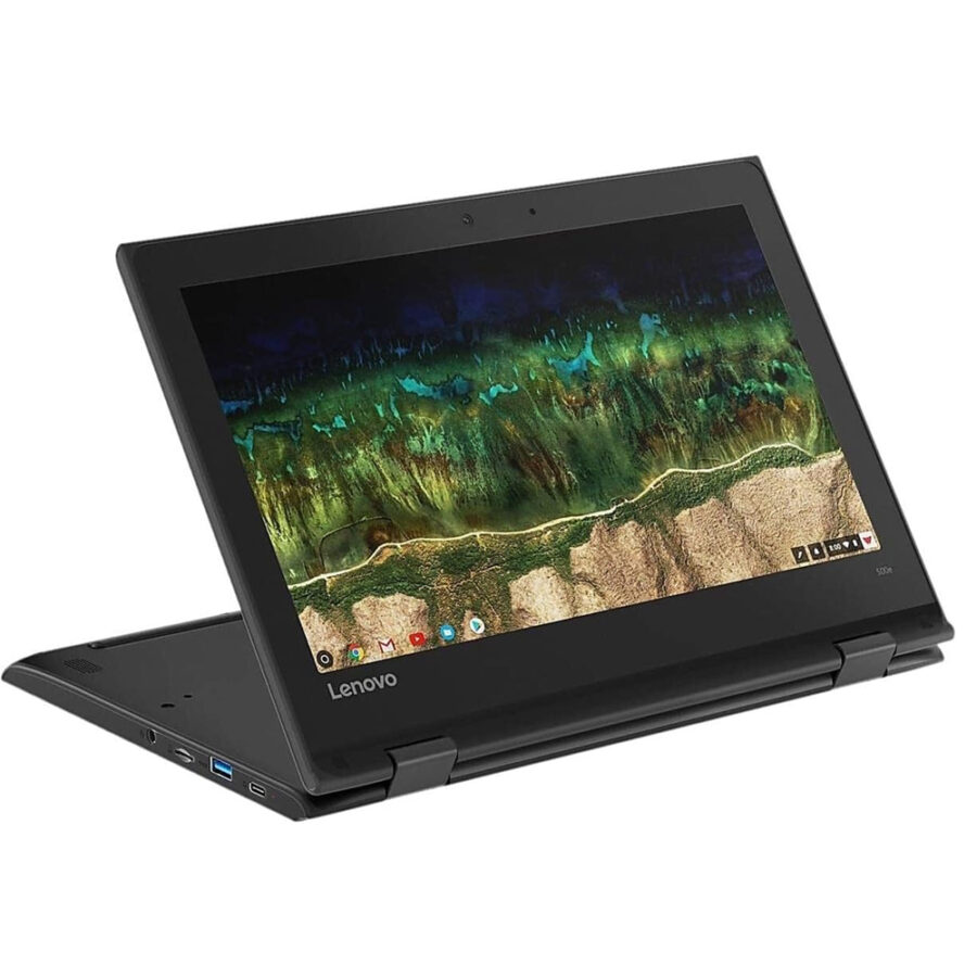 Lenovo | ChromeBook 500E Touch Screen | 360 Rotatable | 2nd Generation | Intel N3450 Processor, 4GB DDR4 RAM | 32GB Storage | 11.6″ Display | Playstore Supported | Touch Screen | Chrome OS - Image 4