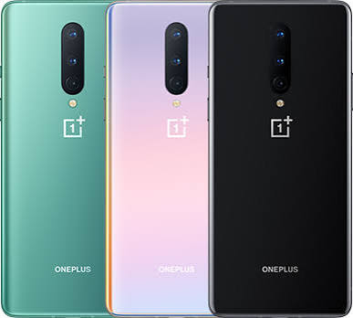 OnePlus 8 Smartphone - 8GB RAM - 128GB Storage - 6.55-Inch Fluid AMOLED Display - Single SIM - Good Condition