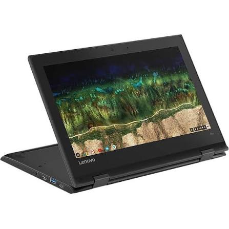 Lenovo 500e Gen 2 Touchscreen Laptop - 4GB RAM - 32GB Storage - Windows 10 - 11.6 Inch HD Display - 360° Convertible